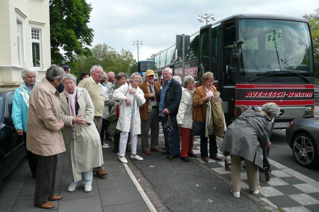 Ankunft Seniorenverband BRH - Münster in Bonn
