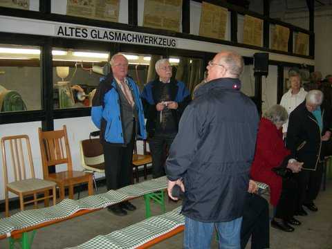 Informationen zum Glashandwerk.
