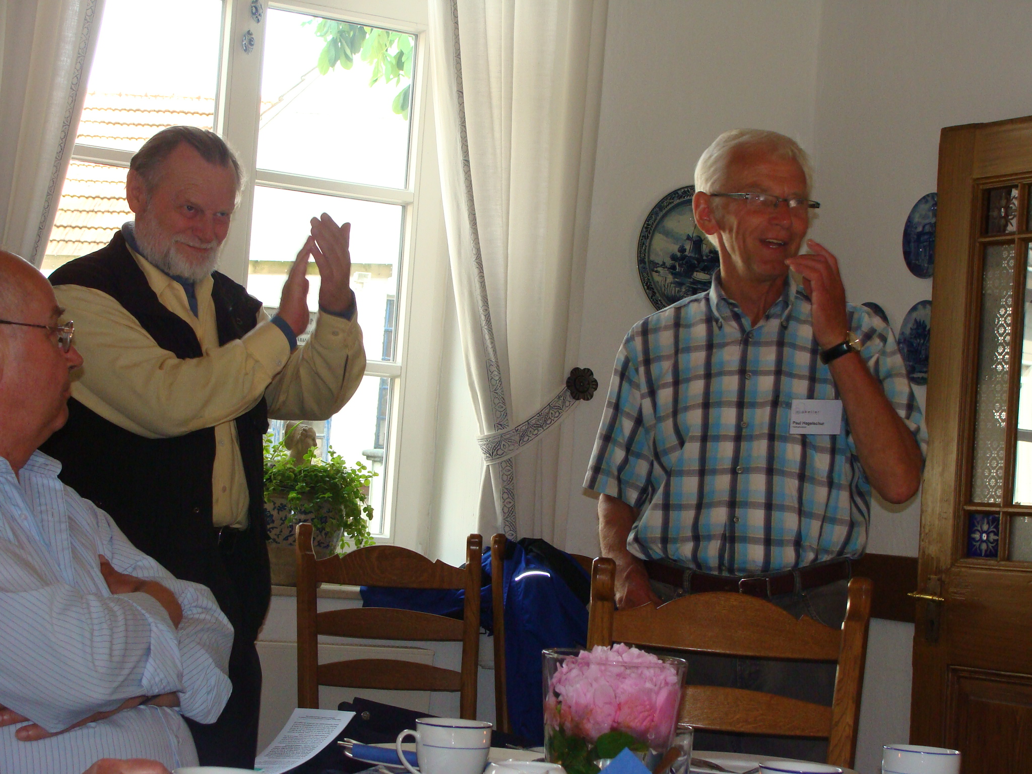 Aplaus für Herrn Hagelschur