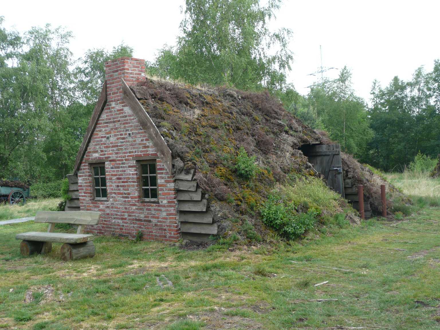 Moor- bzw. Heidekate. Moor- bzw. Heidekate.